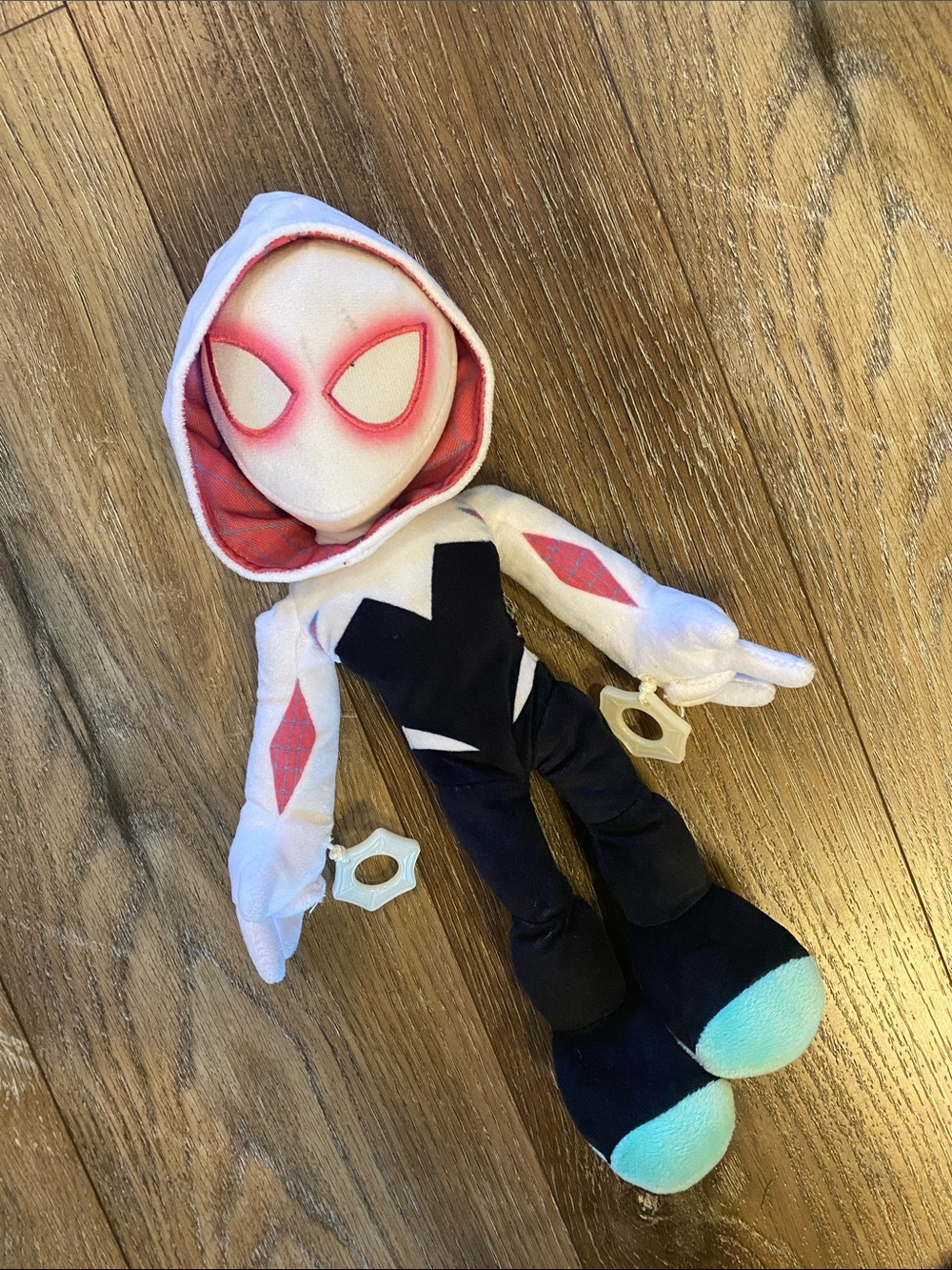 NIB Marvel City-Swinging Ghost Spider Plush